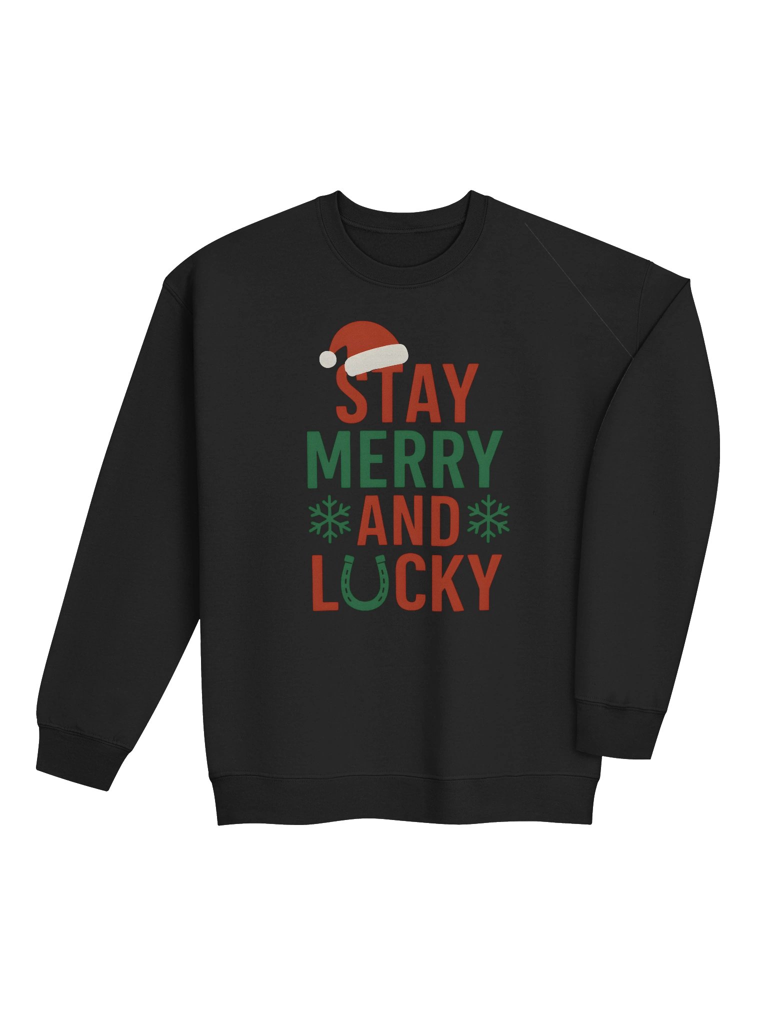 The Stay Merry and Lucky Sweatshirt (wholesale) product image (4)