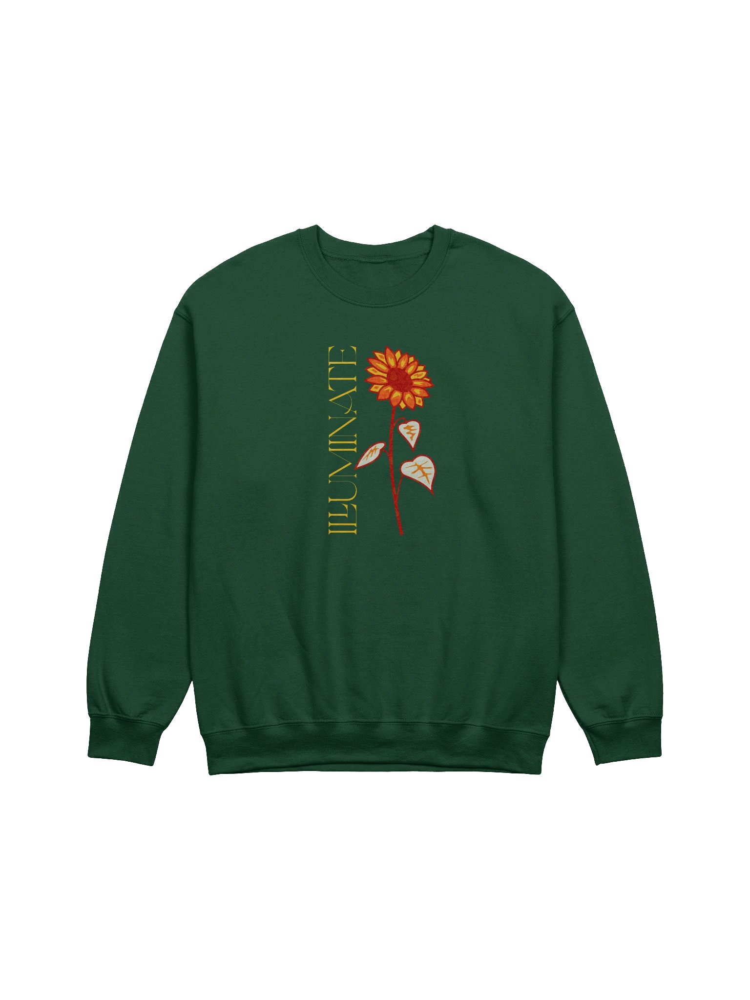 Illuminate Sunflower Crewneck Sweatshirt product image (1)