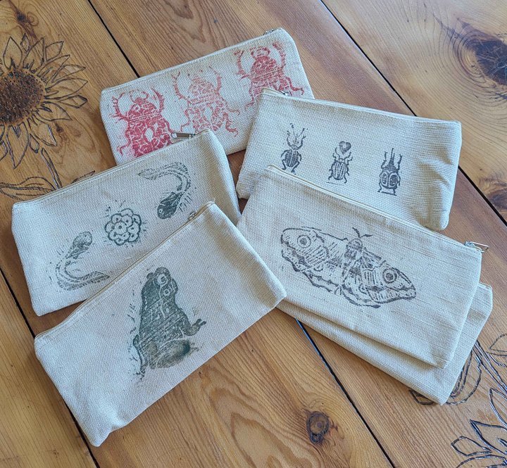 Block Printed Pouches product image (2)