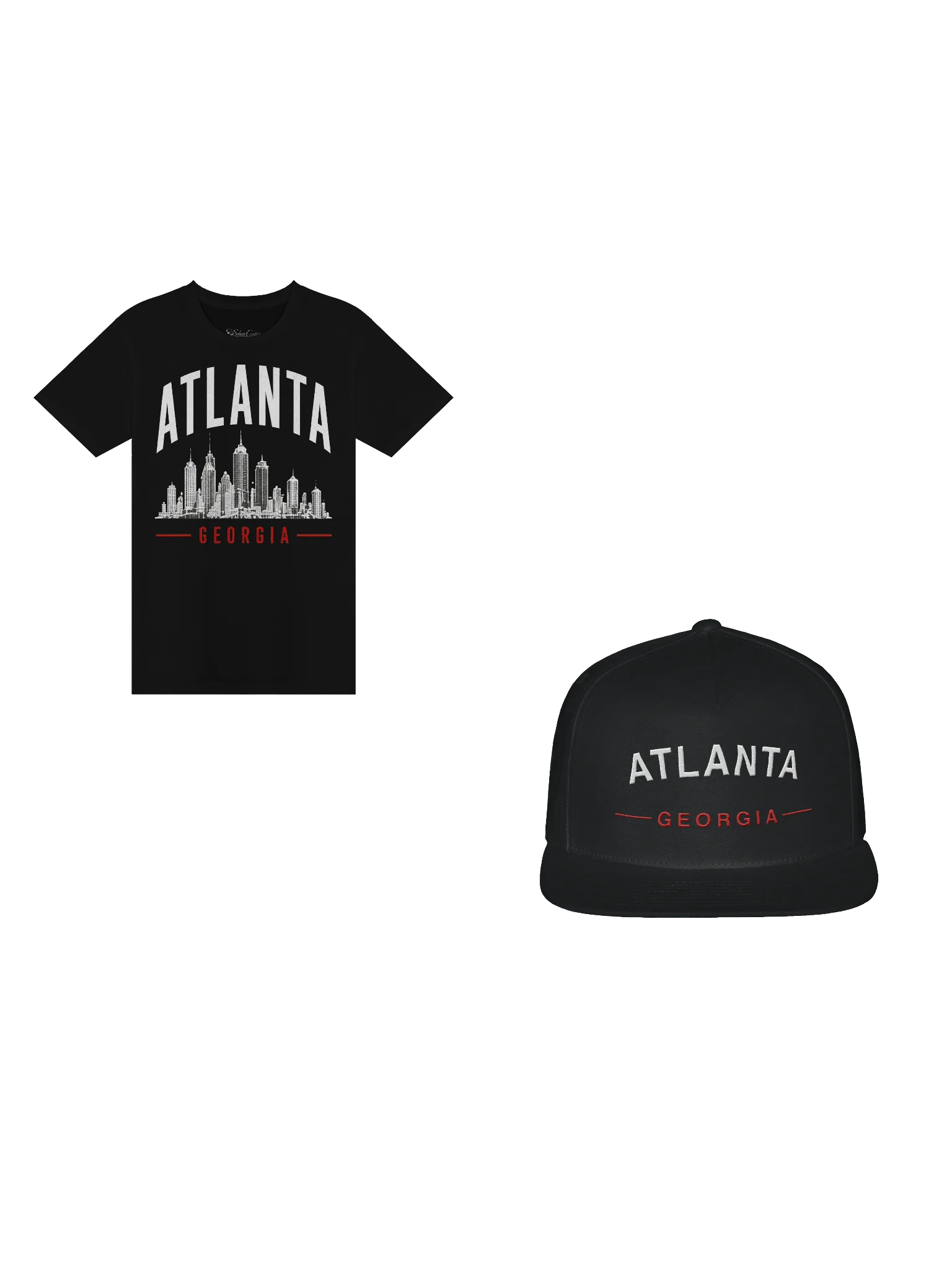 Atlanta Georgia T-Shirt & Snapback Set product image (1)