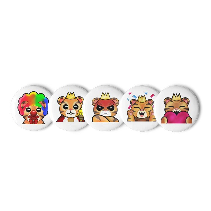 TheMafiaQueen Royal Pin Button Set product image (2)