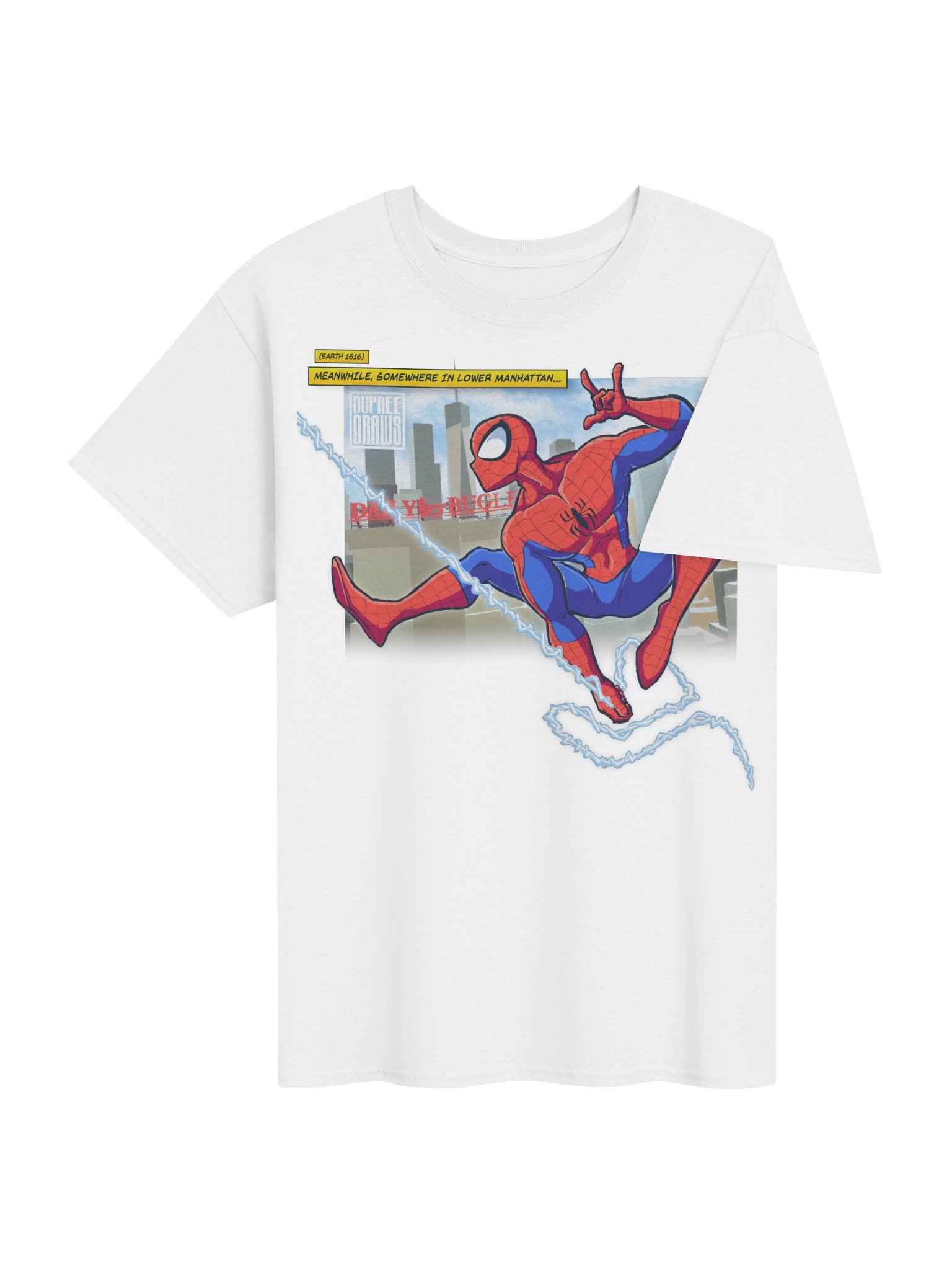 "Somewhere in Lower Manhattan..." Heavyweight Gildan T-Shirt product image (4)