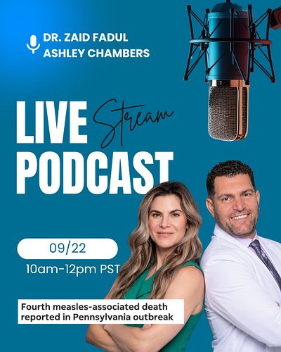 🎙️ We're going live and this one is going to be a real conversation.

On September 22nd from 10am to 12pm PST, Dr. Zaid Fadul...