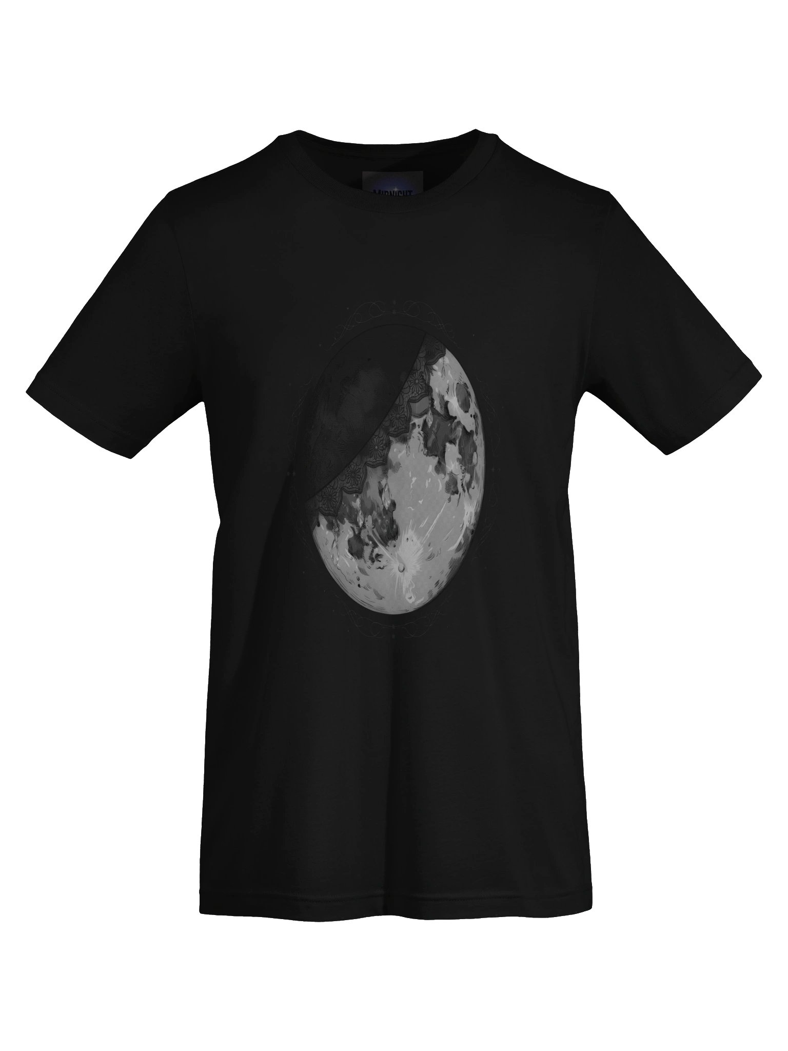 Ornate Moon & Lace Gothic Tee product image (49)