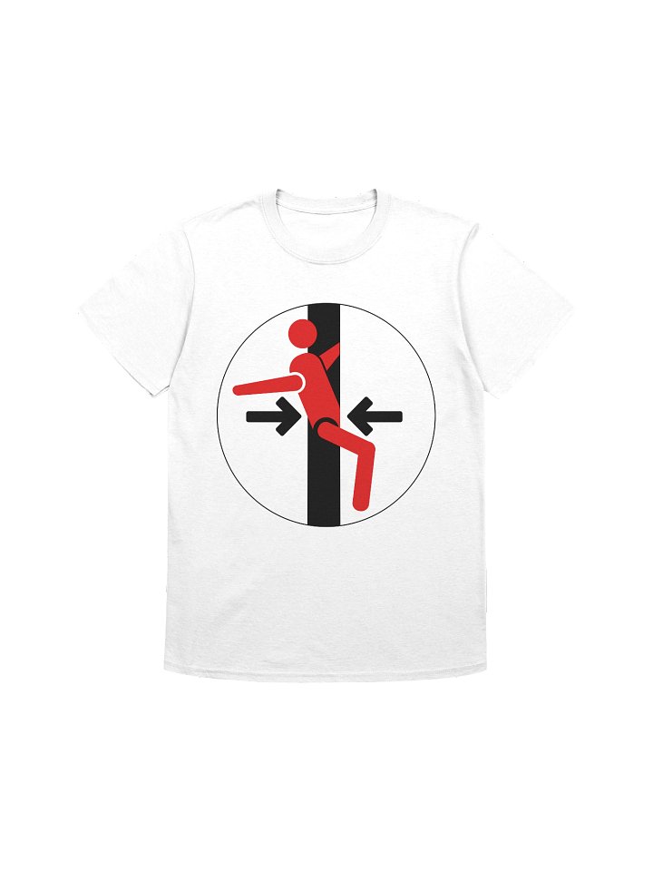 Mind The Doors! Italian Railway Sign T-Shirt product image (1)
