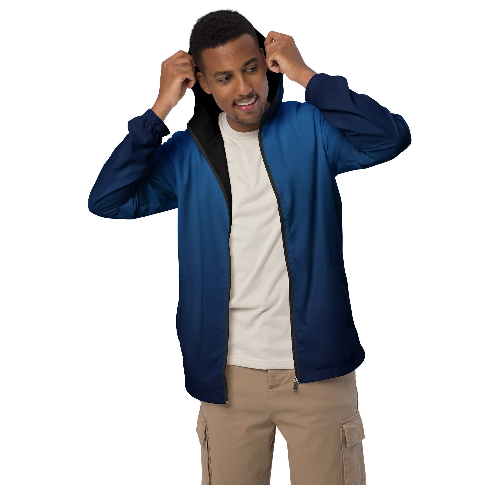 (EXAMPLE) Custom Business Logo Full-Zip Jacket | Elevate Marketing Studio product image (3)