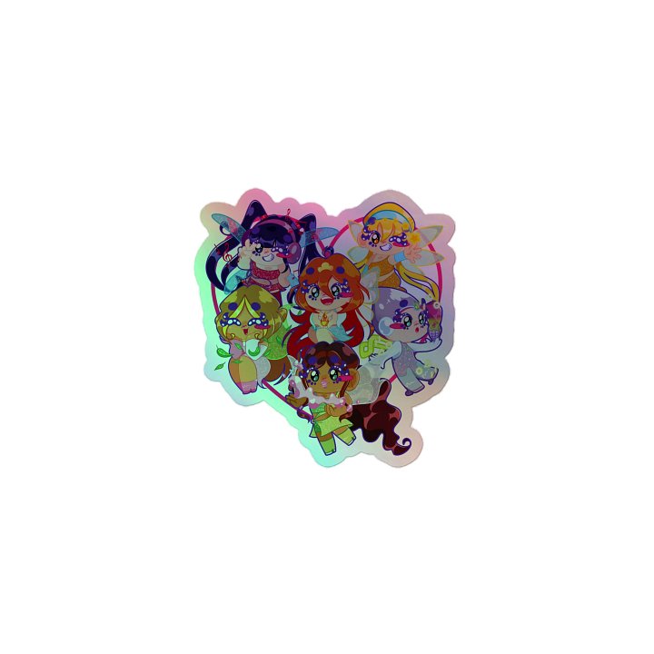 Winx Club Chibi Charmix Holographic Sticker product image (1)