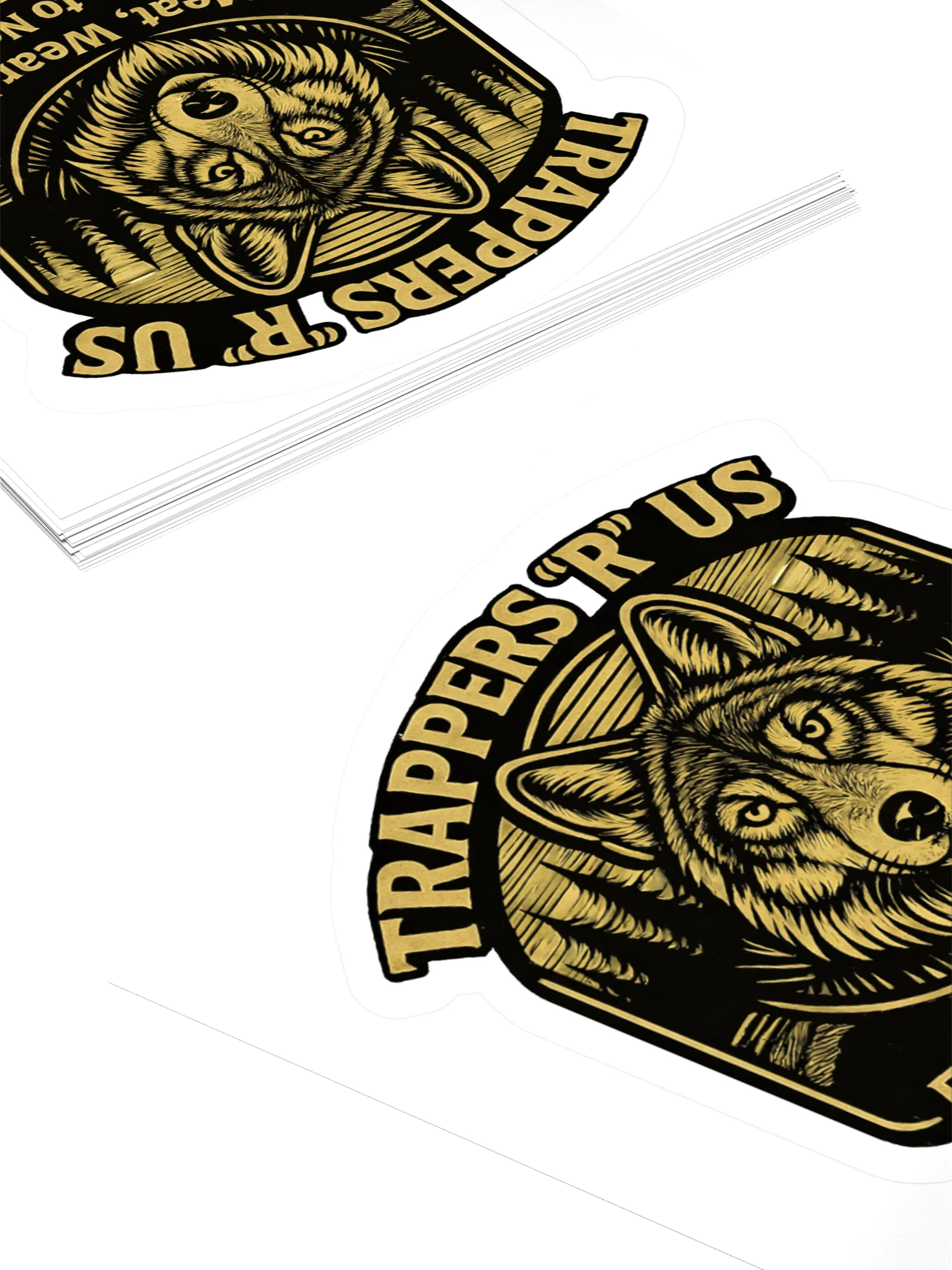 TRUS Eat Meat Coyote Sticker product image (8)