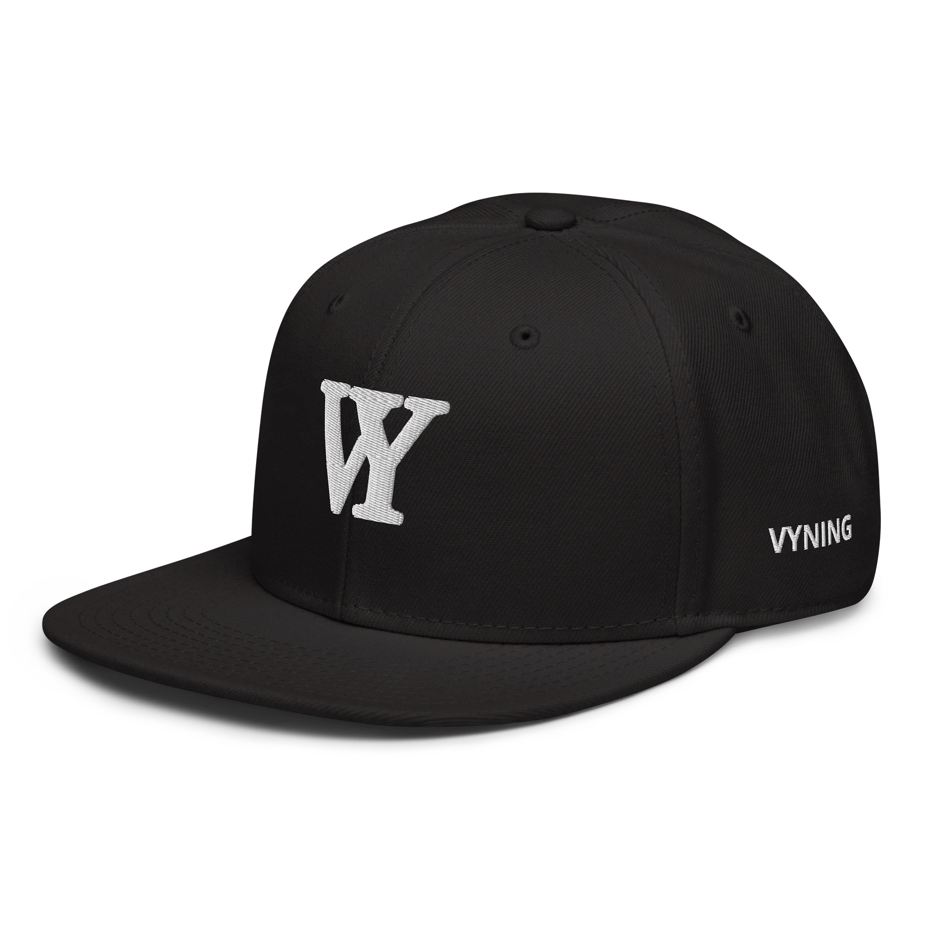VY monogram Wool Blend Snapback BLACK product image (5)