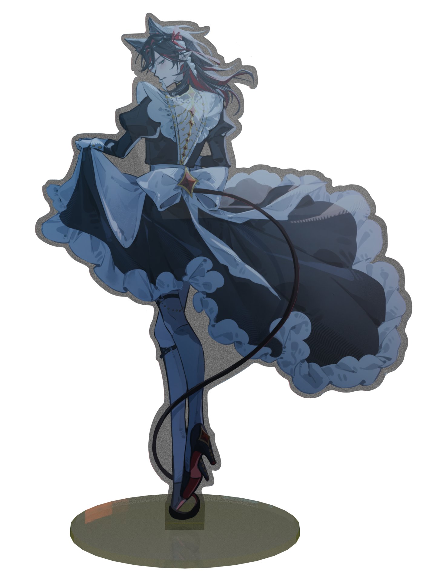 Cat Maid Libo: 7.5" Acrylic Standee product image (6)