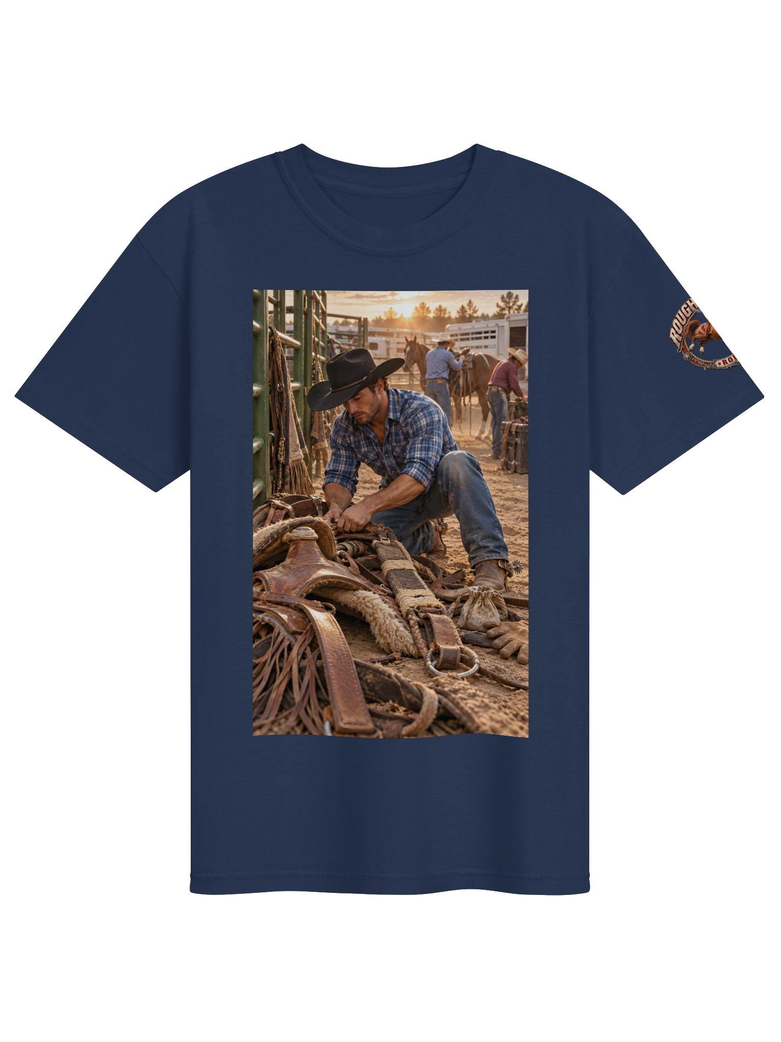 Saddle Bronc Rigged & Ready T-Shirt | ROUGHSTOCK RODEO™ product image (21)