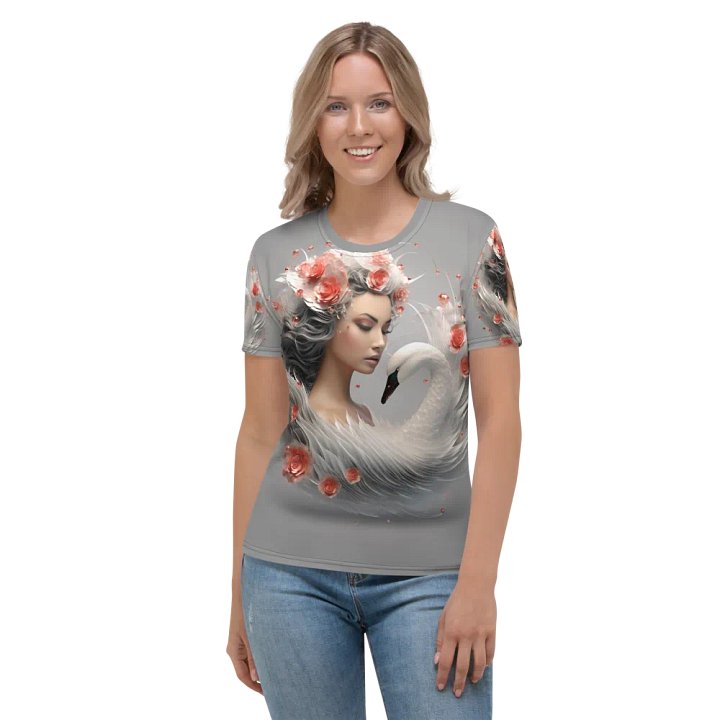 Swan Girl T shirt product image (2)