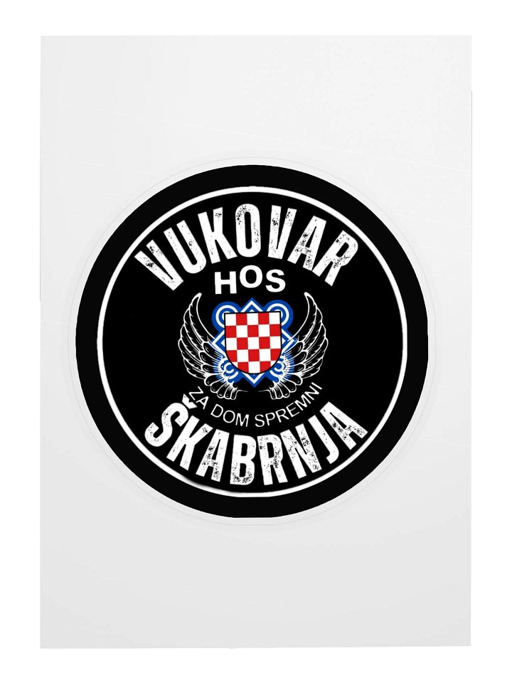 VUKOVAR & ŠKABRNJA Emblem Sticker Sheet product image (2)