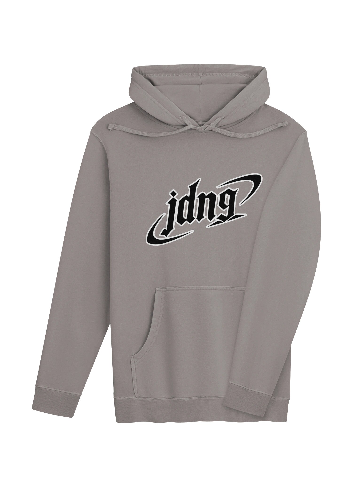 Abstract Graffiti Logo Pigment Dyed Hoodie W product image (15)