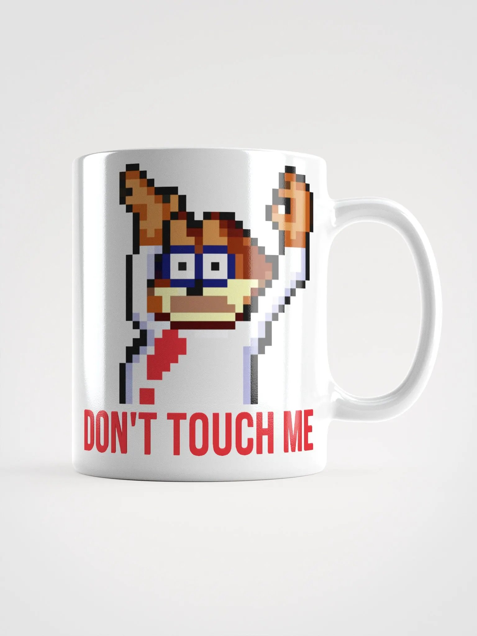 Don't Touch Me Mug White product image (2)
