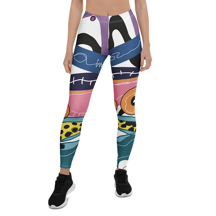 High-Waist Leggings „Intuitive Art“ product image (1)