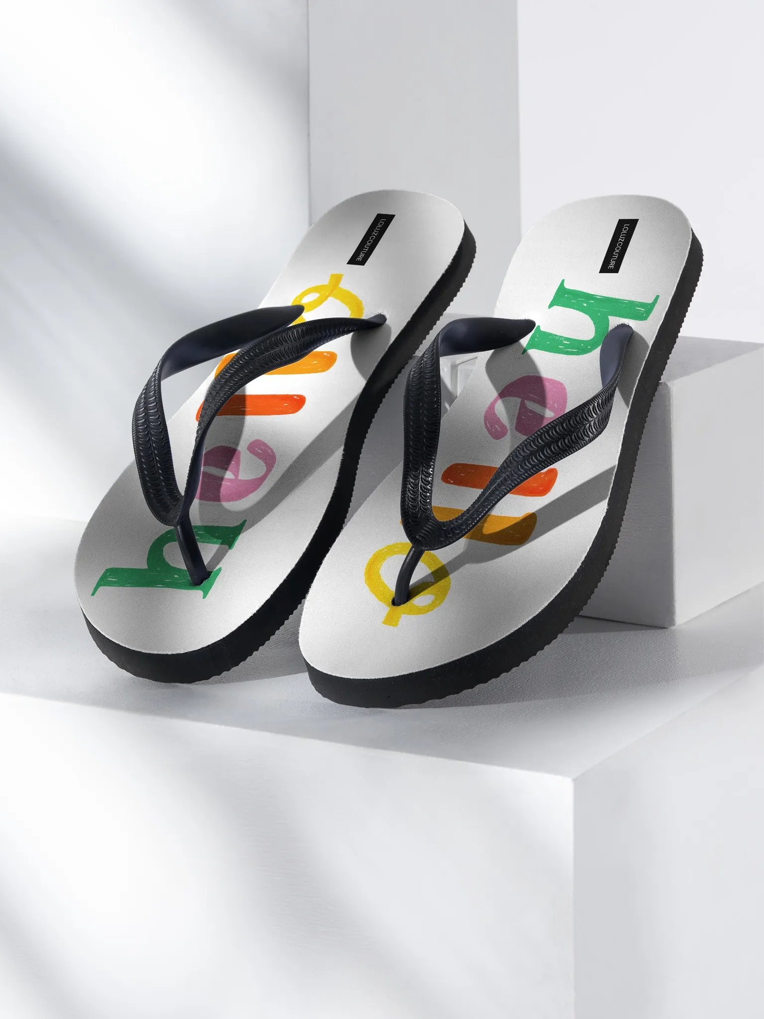 "Hello" Flip-Flops product image (1)
