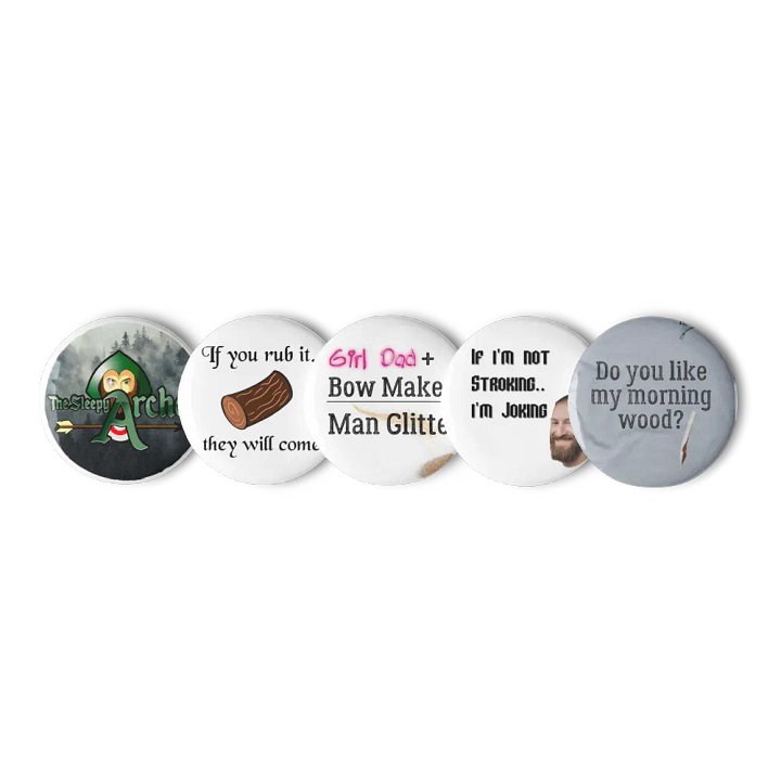 Sleepy Archer Pins product image (2)