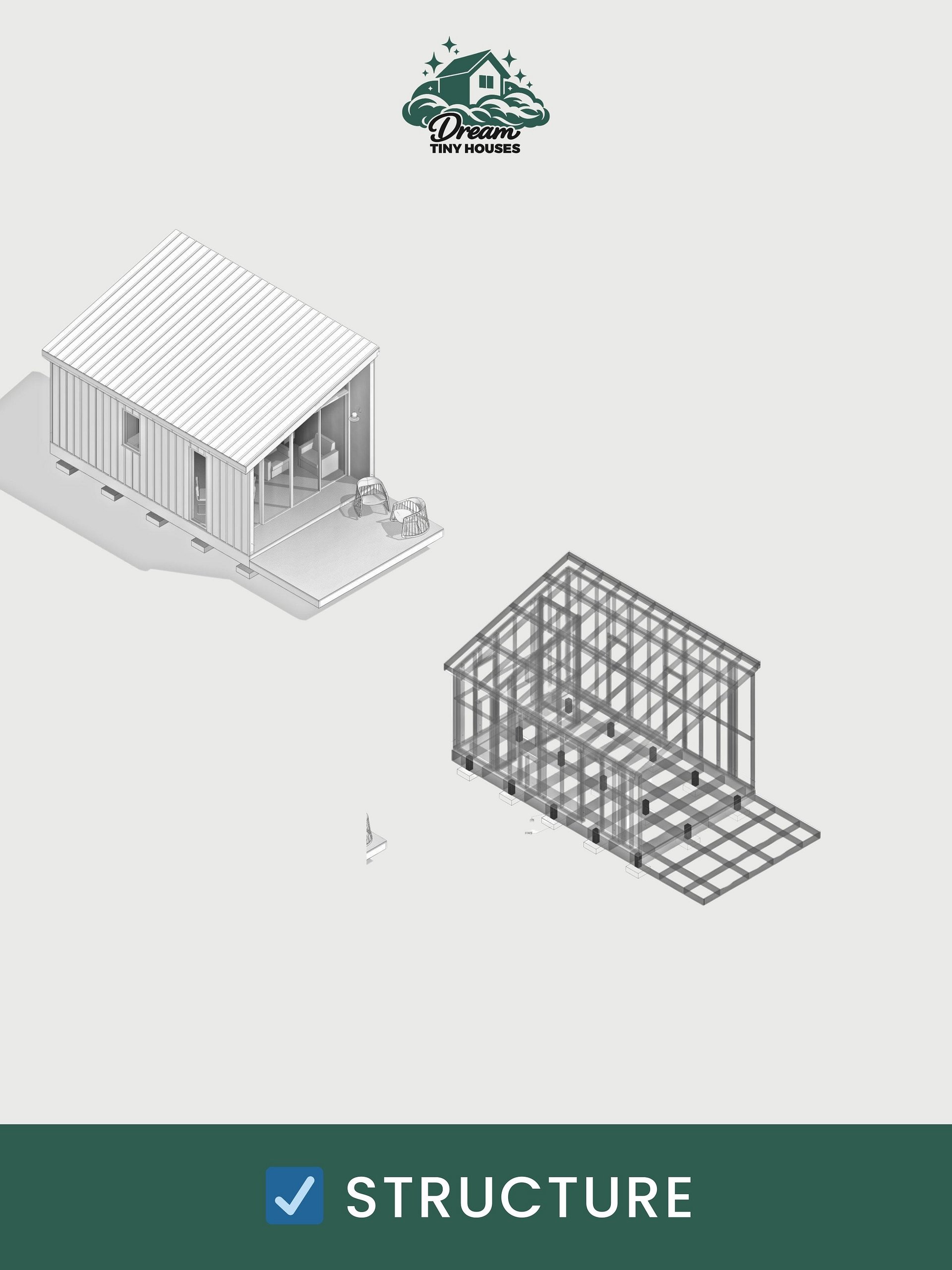 The Vitrine Tiny House Blueprint Set (CAD File + Materials List) product image (7)