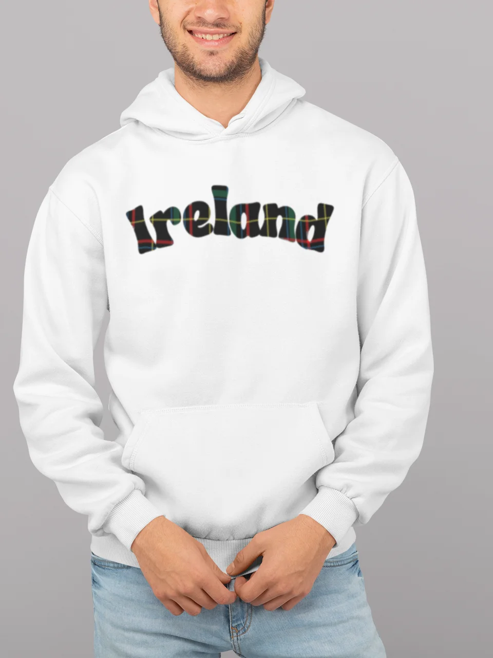 Ireland Plaid - Premium Hoodie product image (33)