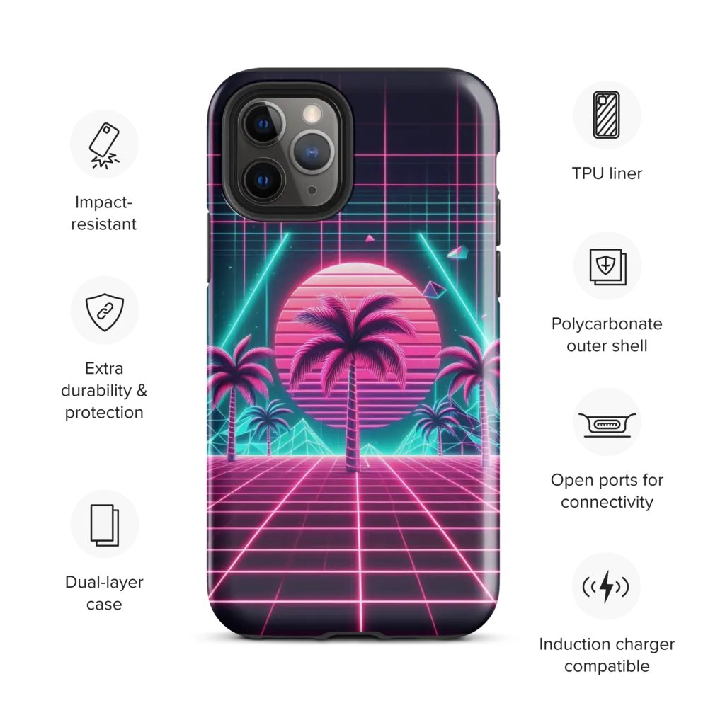 Neon Sunburst iPhone® Tough Case product image (54)