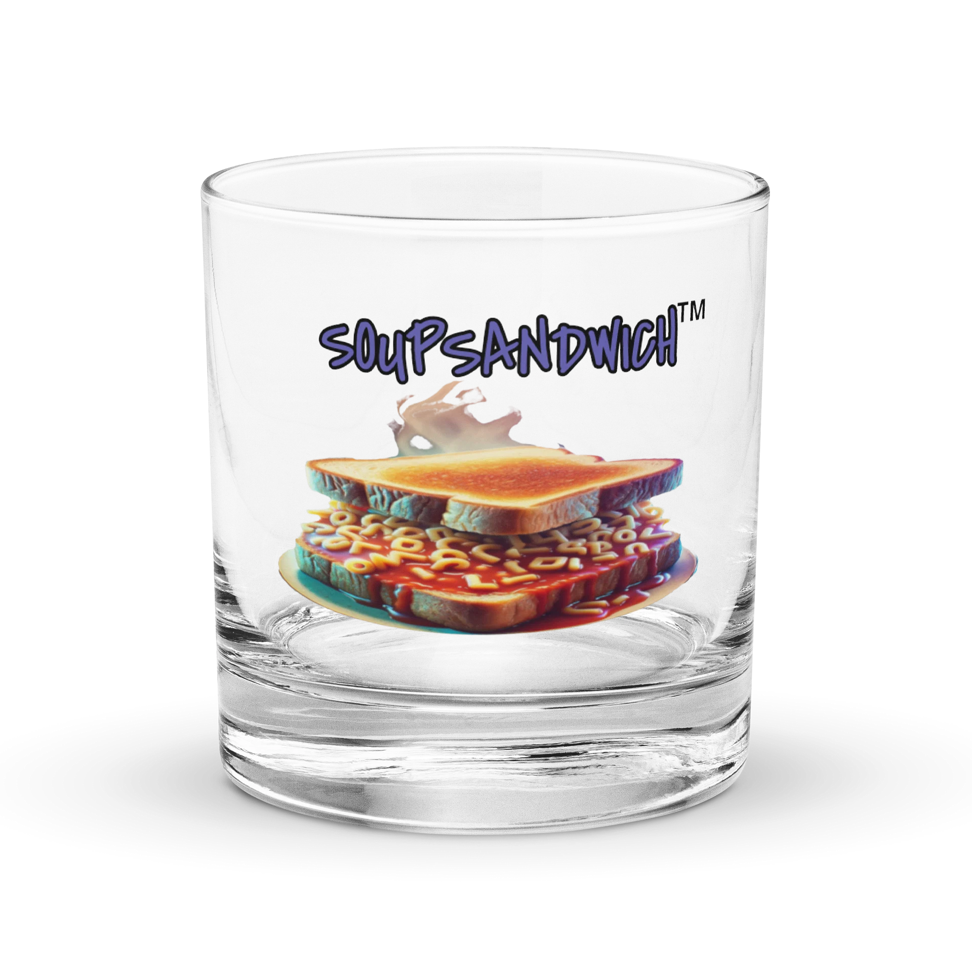 SoupSandwich Rocks Glass product image (1)