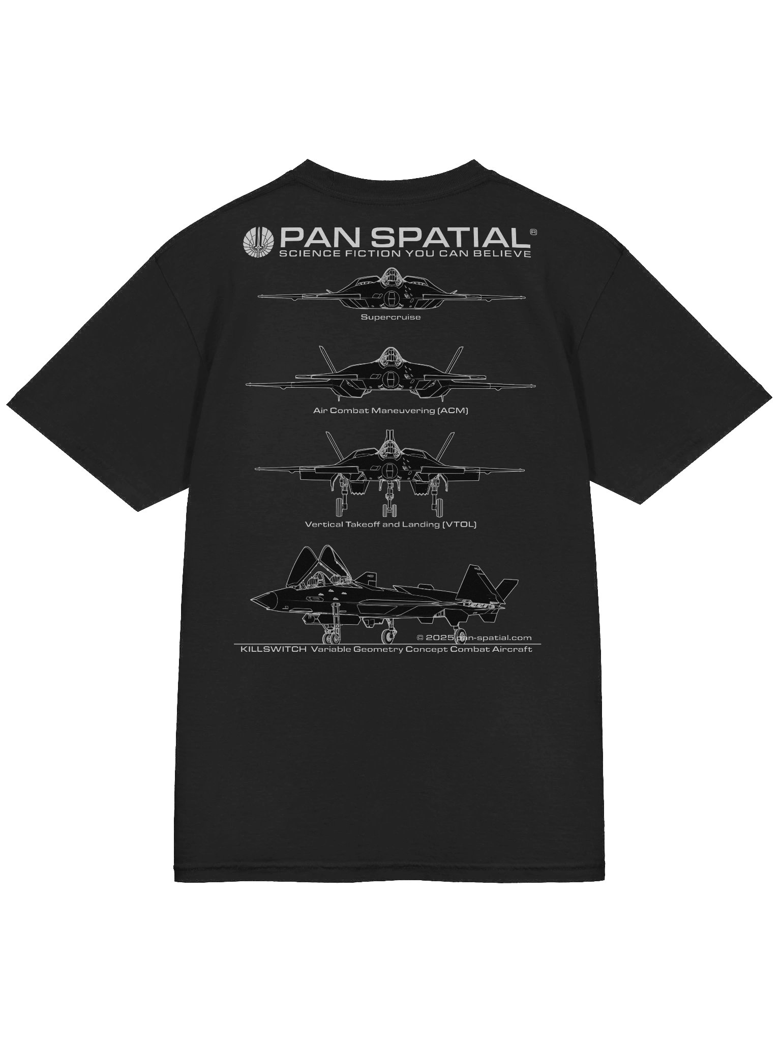 Pan-Spatial 'KILLSWITCH' T-shirt product image (4)