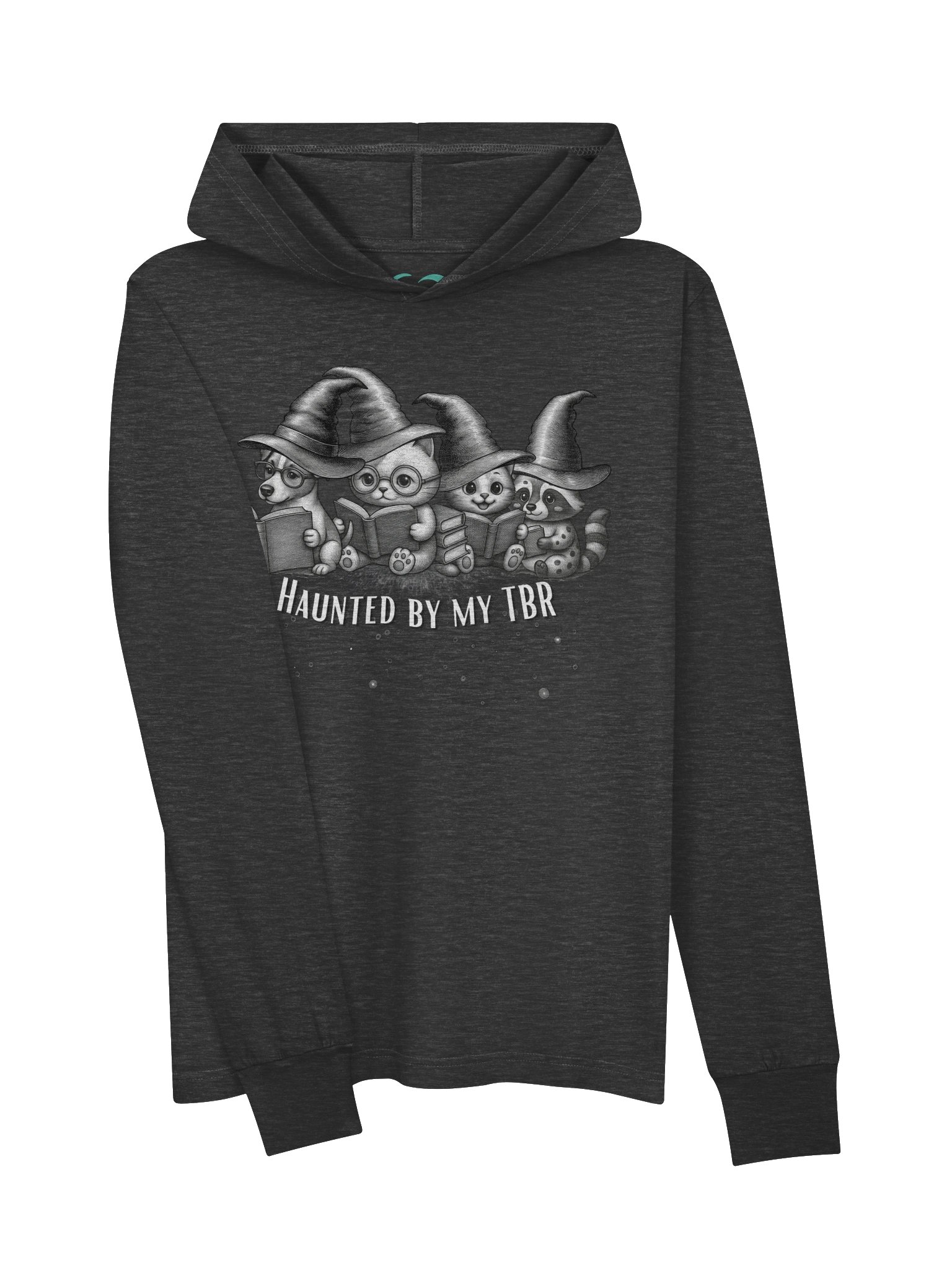 Halloween Book Haunted TBR Lightweight Hoodie product image (13)