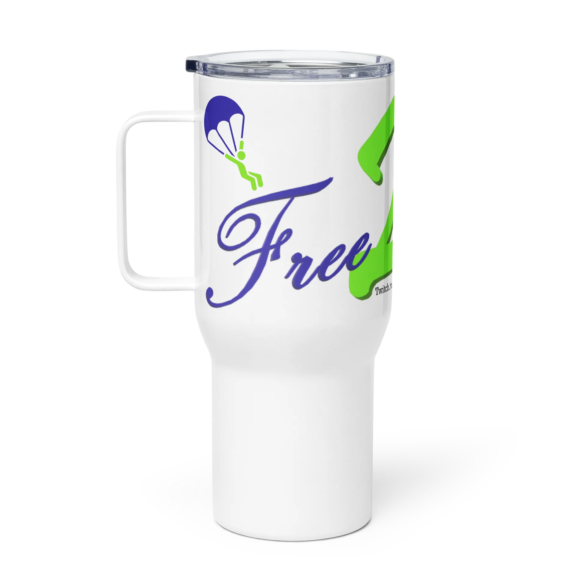 Script travel mug (2 sizes) product image (1)