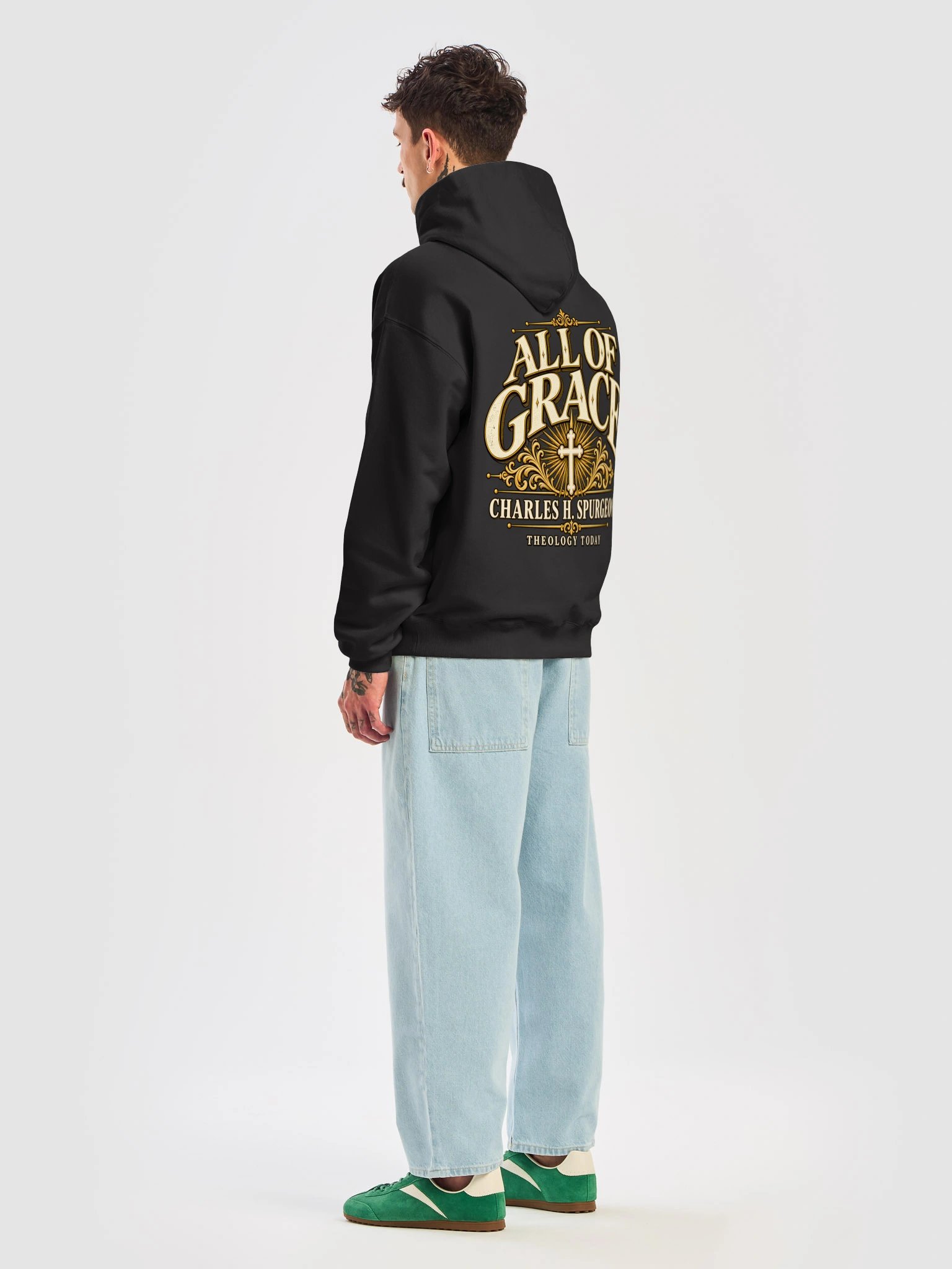 Charles H. Spurgeon – All of Grace Vintage Christian Hoody | Theology Today product image (30)