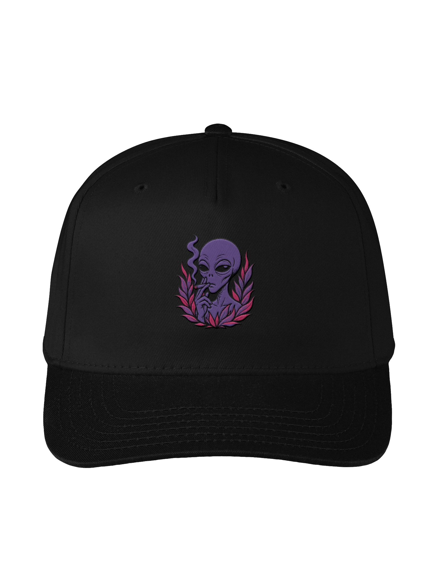 Alien Man Psycedelic Pink Purp Cap product image (1)