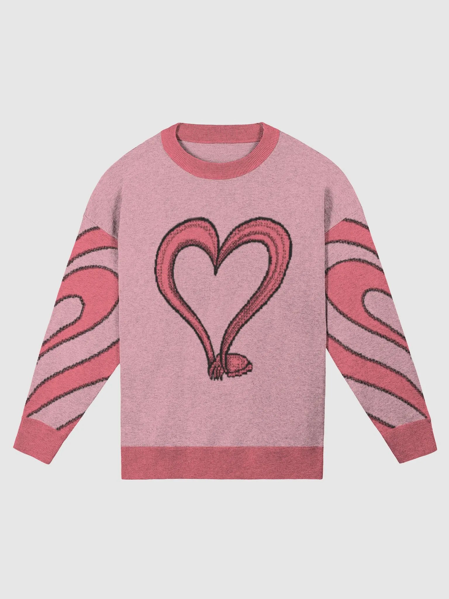 All pink Tentacle Heart sweater product image (1)