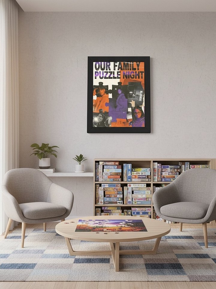 Family Collage Puzzle Poster product image (1)