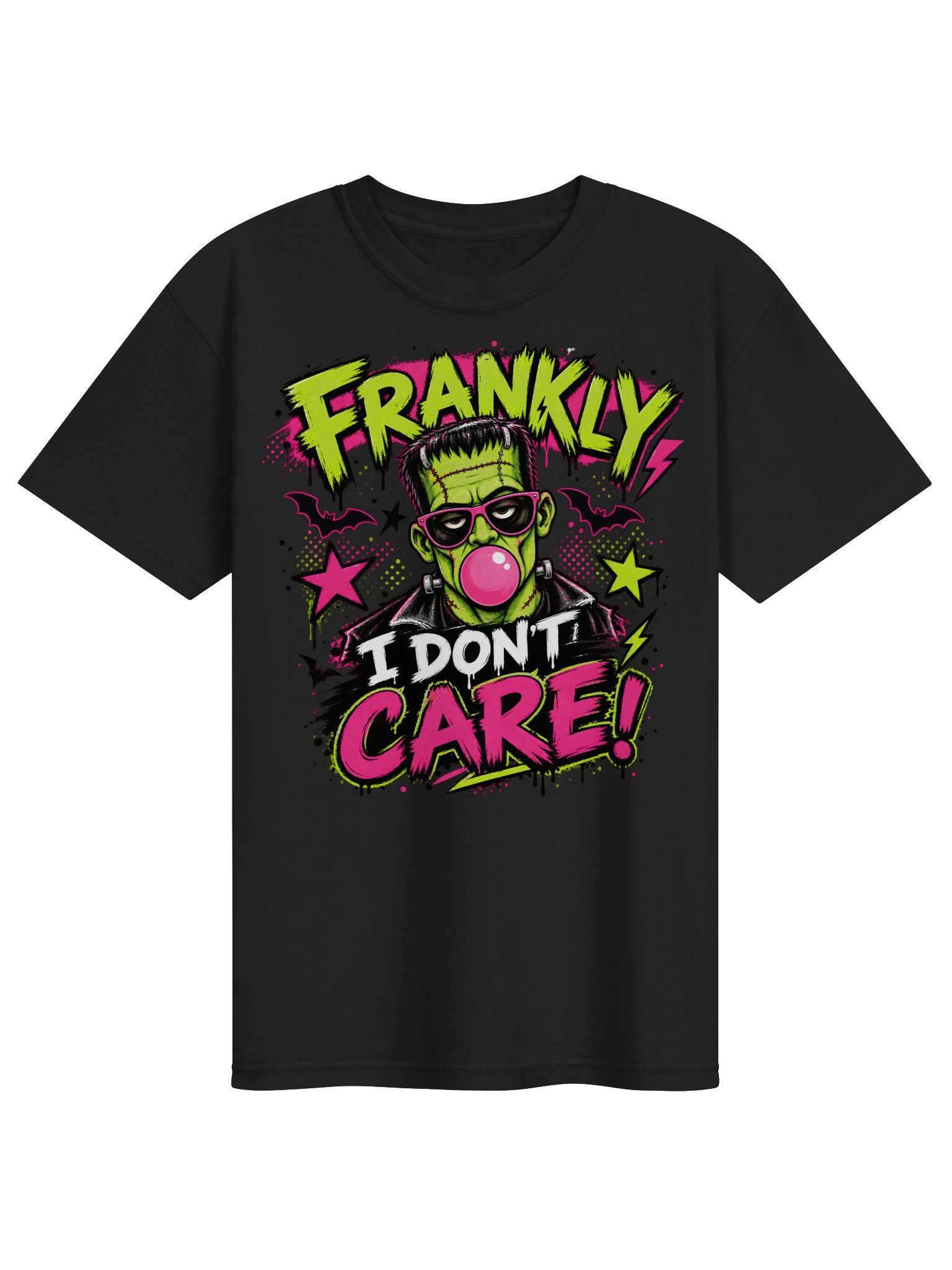 Frankly I Don't Care Frankenstein Tee product image (2)