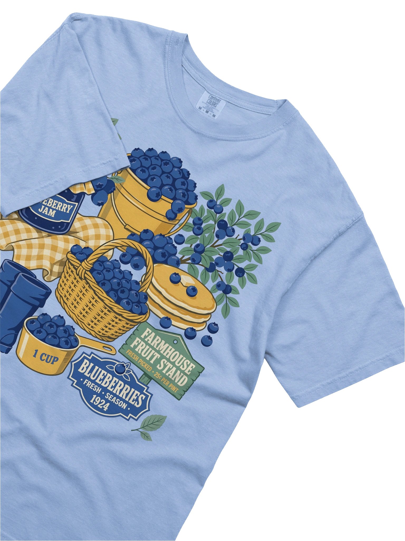 Blueberry Farmhouse Market Graphic Tee product image (3)