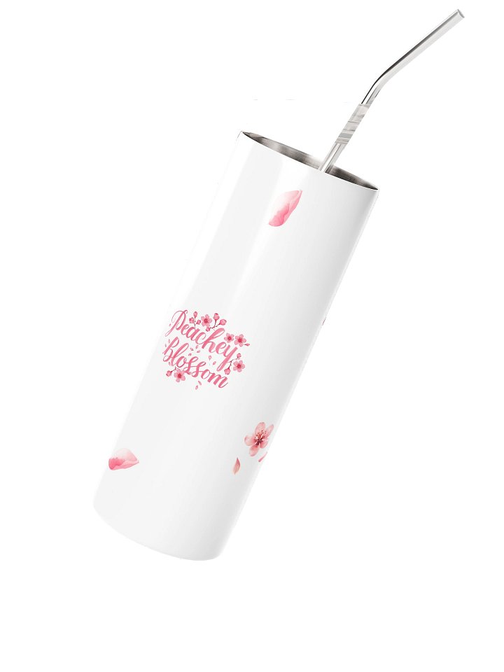 Peachey Blossom Stainless Steel Tumbler product image (2)