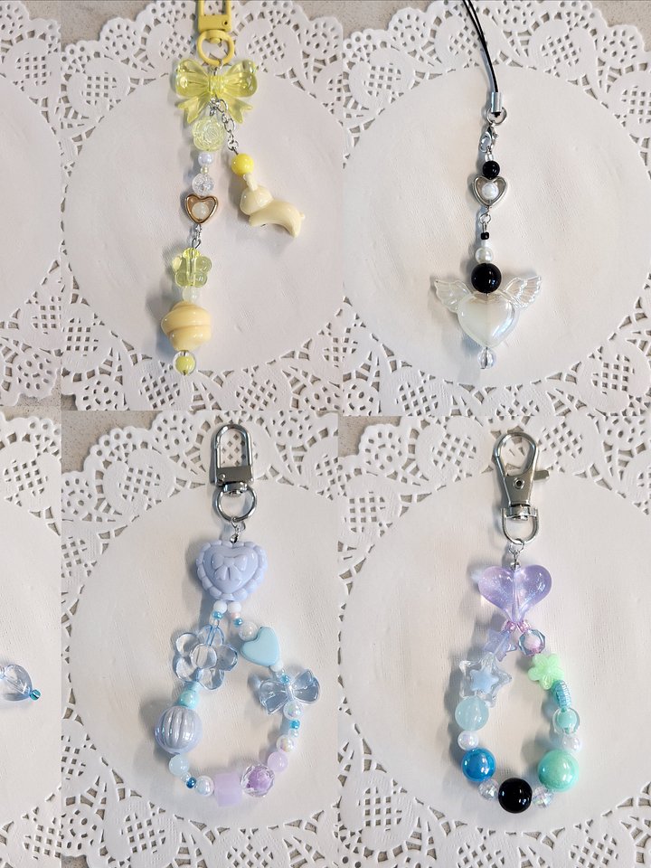 Custom Beaded Keychain product image (2)