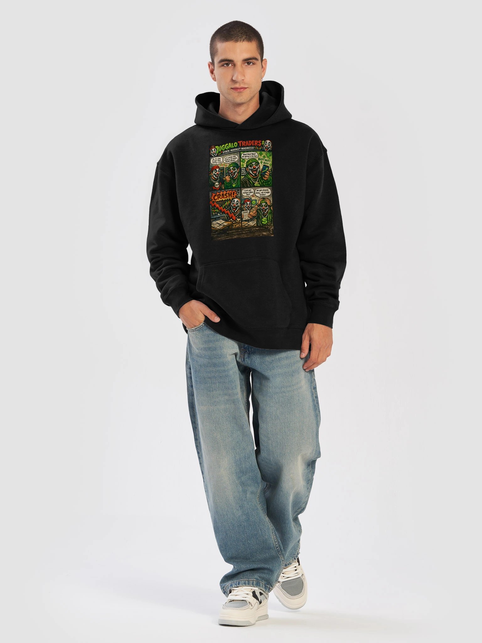 💰 Juggalo Traders: Stock Market Madness Hoodie product image (5)