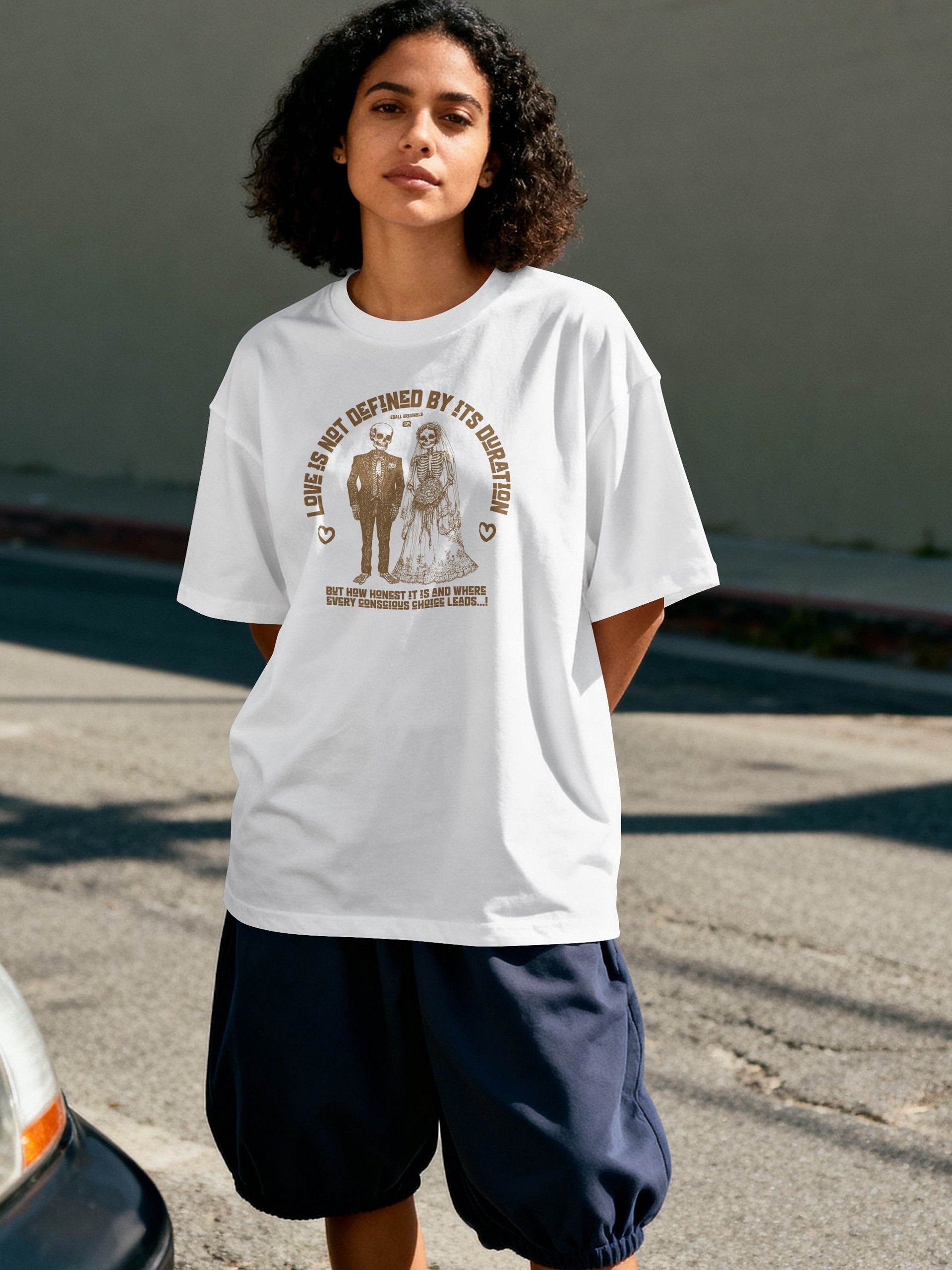 Love is (not) defined by... Unisex Bella + Canvas T-shirt_R3CVR.i by EQALL® Originals_Dark Bronz product image (13)
