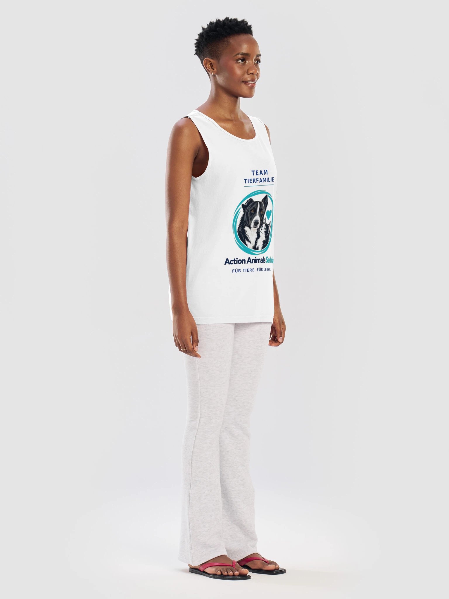 Team Tierfamilie Garment-Dyed Tanktop product image (17)