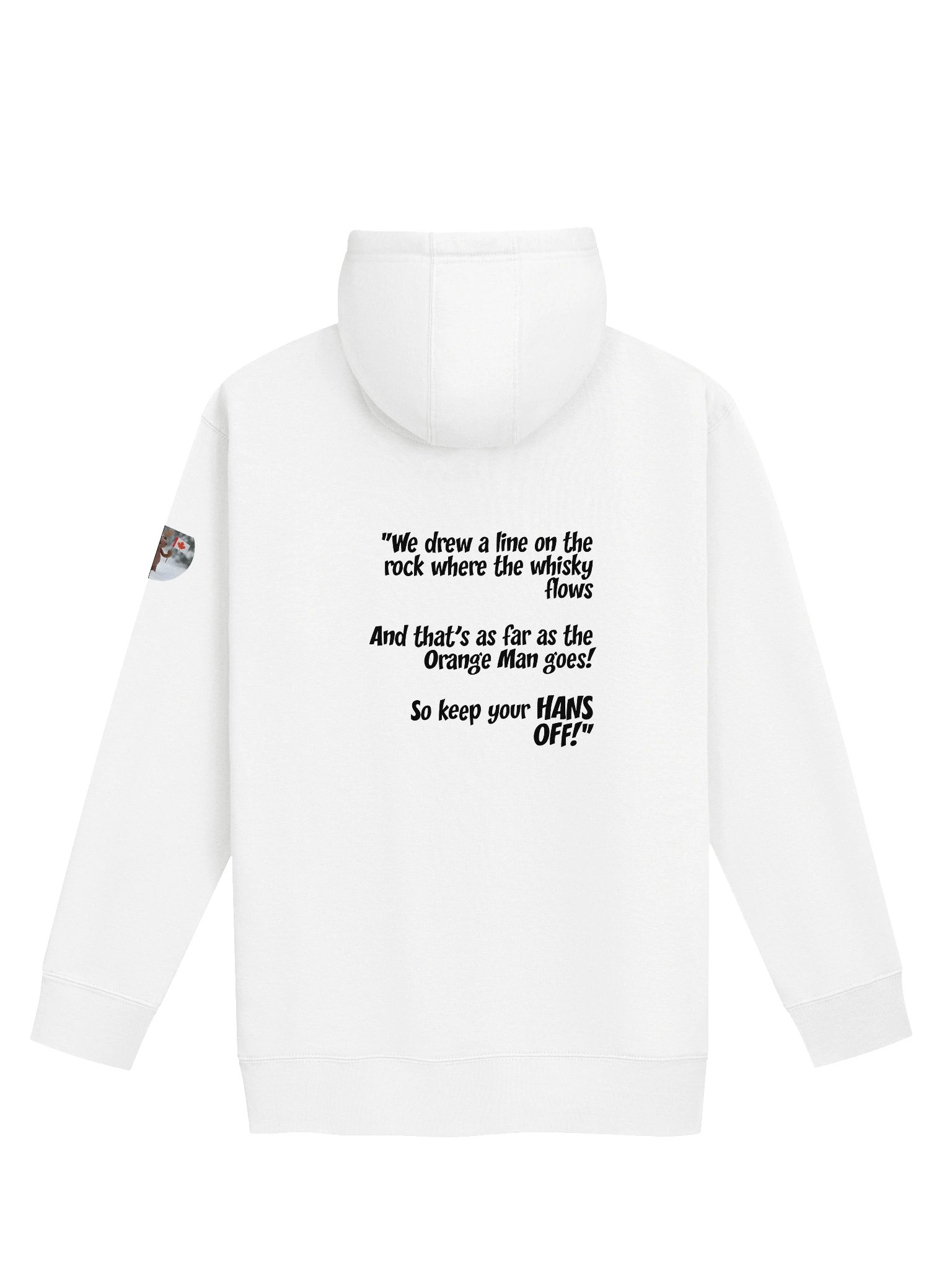 Operation: Hans Off! | Character Lineup Hoodie (White) product image (2)