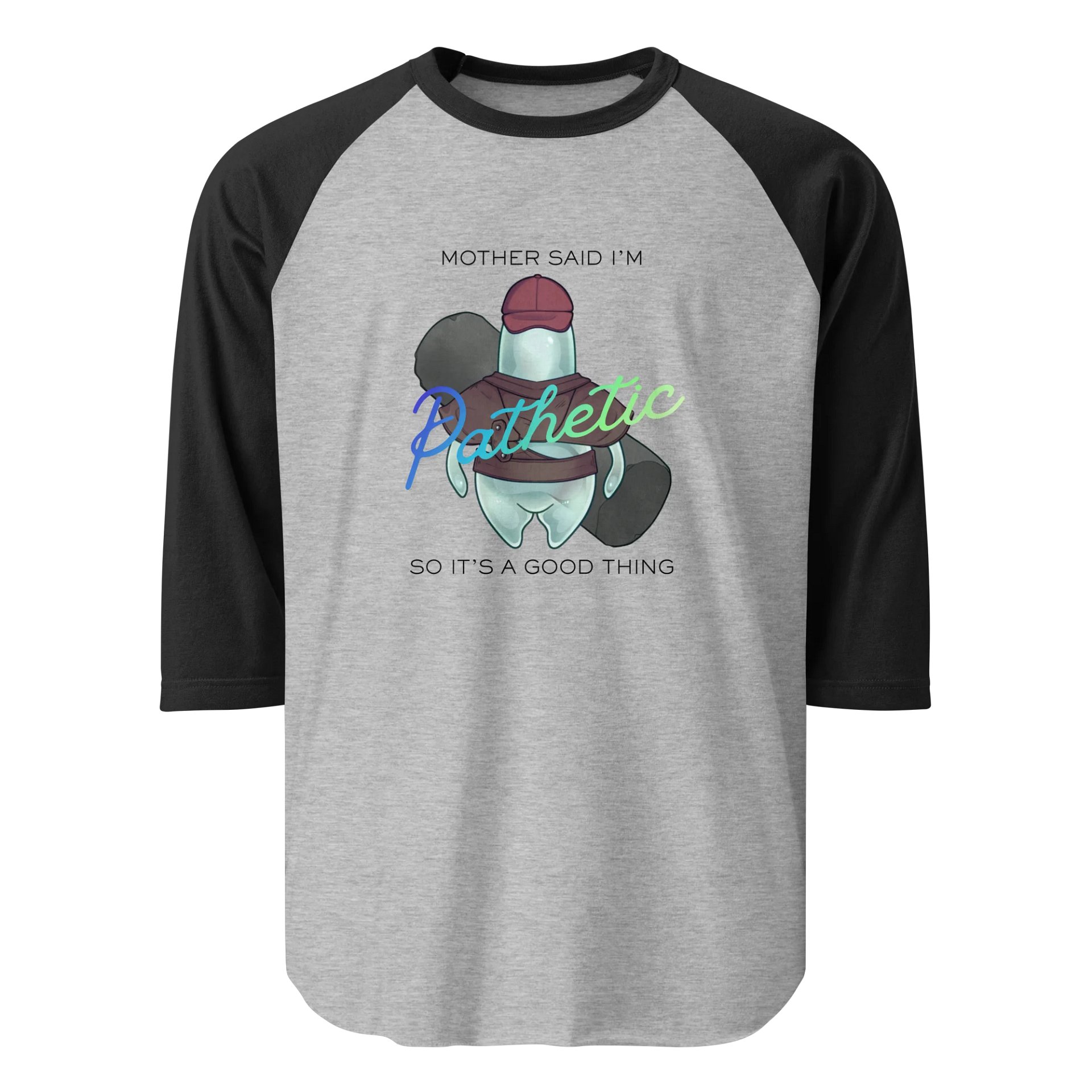 SSQ Mother Said I'm Pathetic - Baseball Tee product image (1)