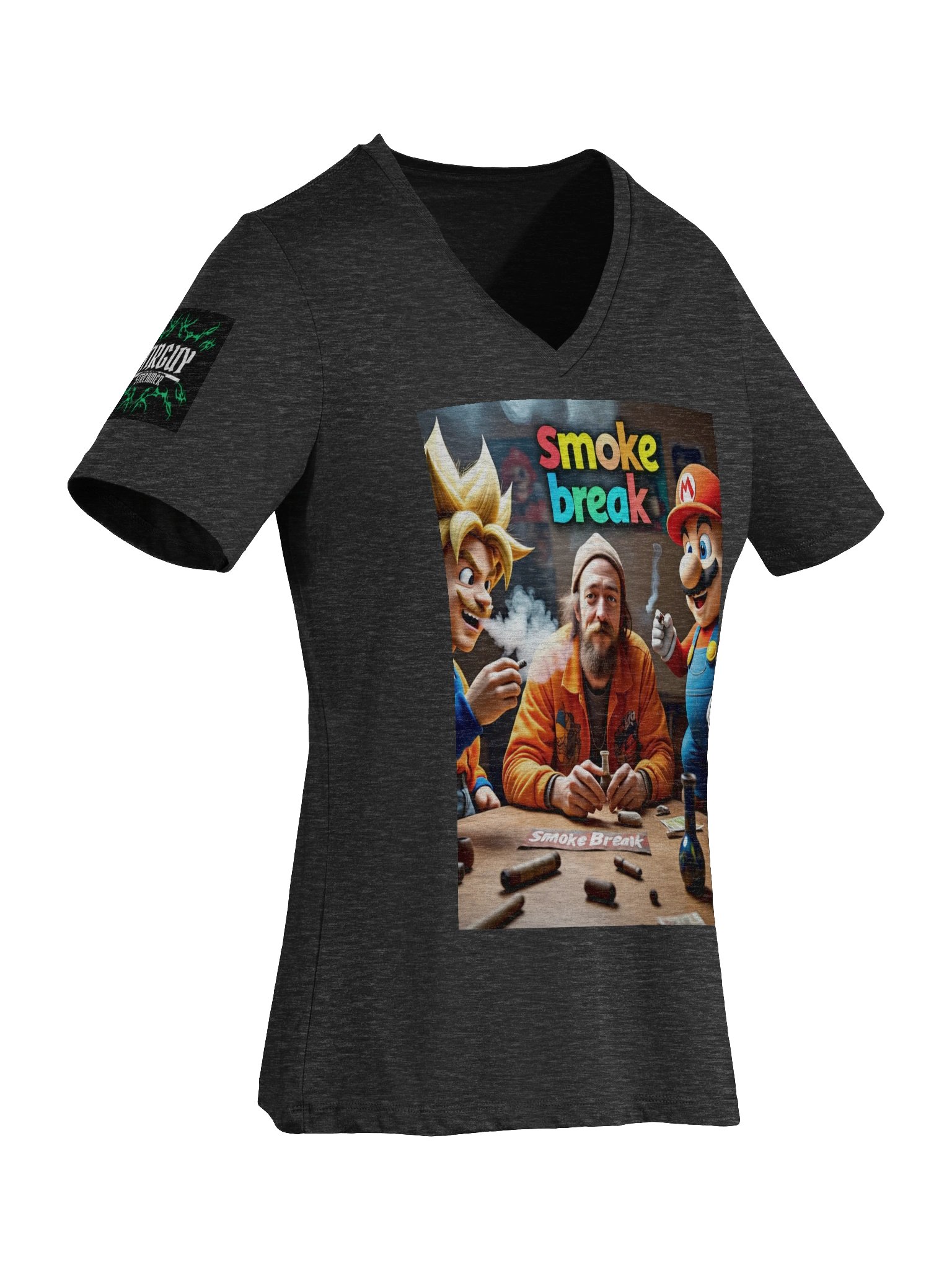 STRGUY Tribal Streamer V-Neck Tee product image (24)