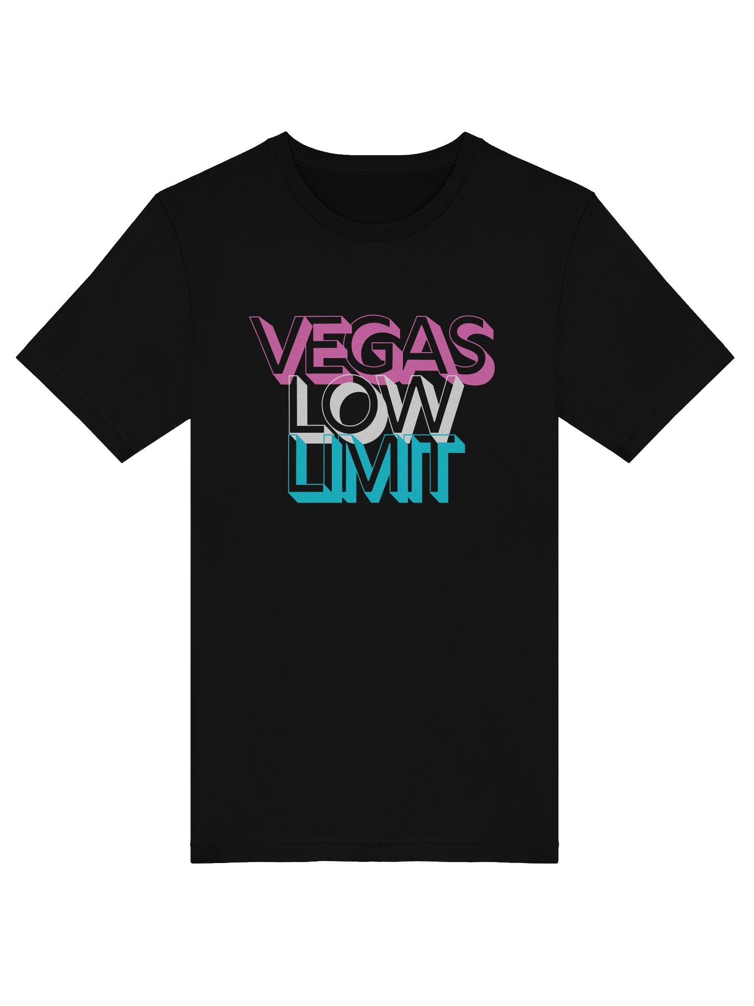 Vibrant Vegas Low Limits T-Shirt product image (5)