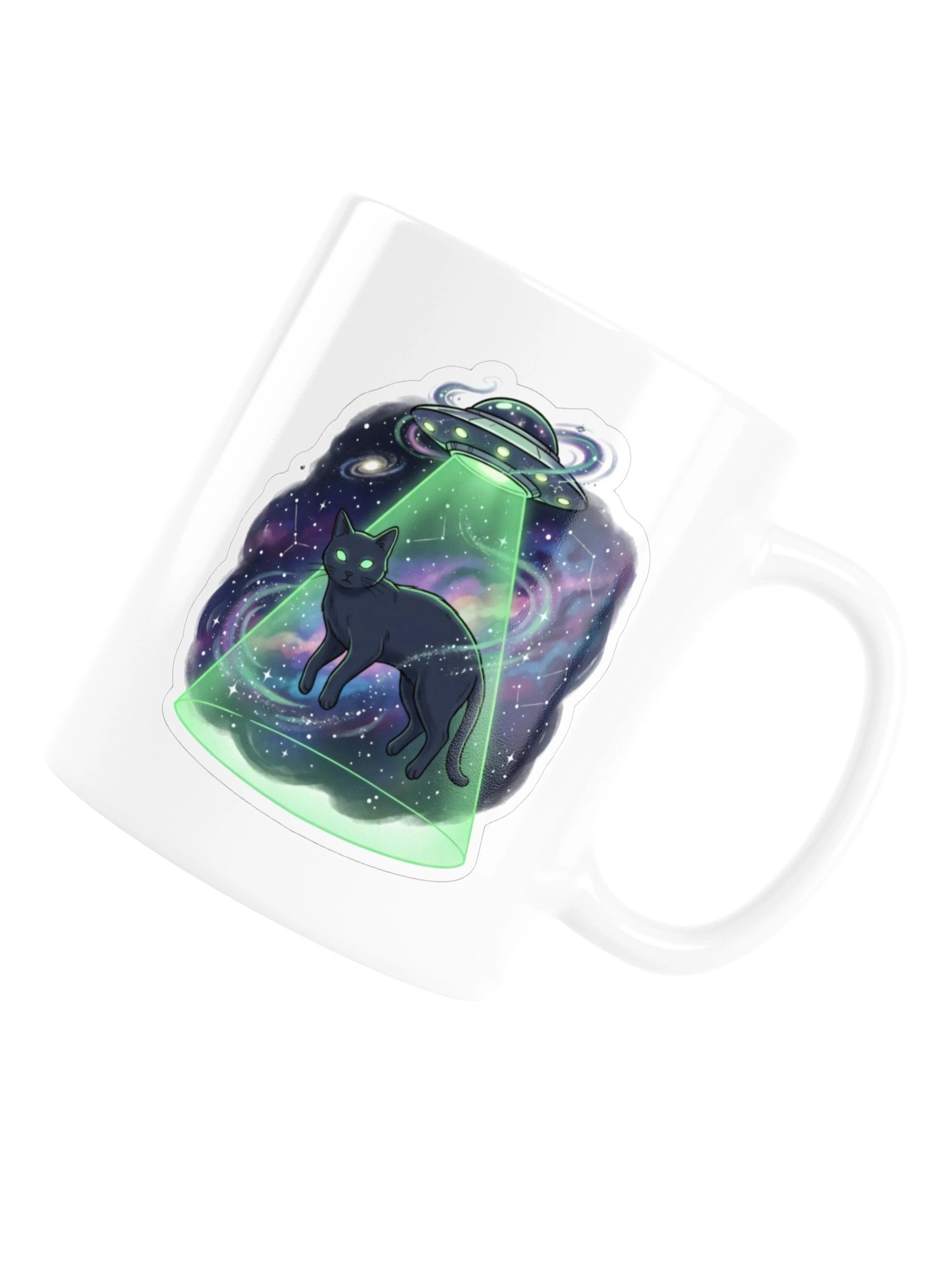 Abducted Black Cat Mug product image (6)