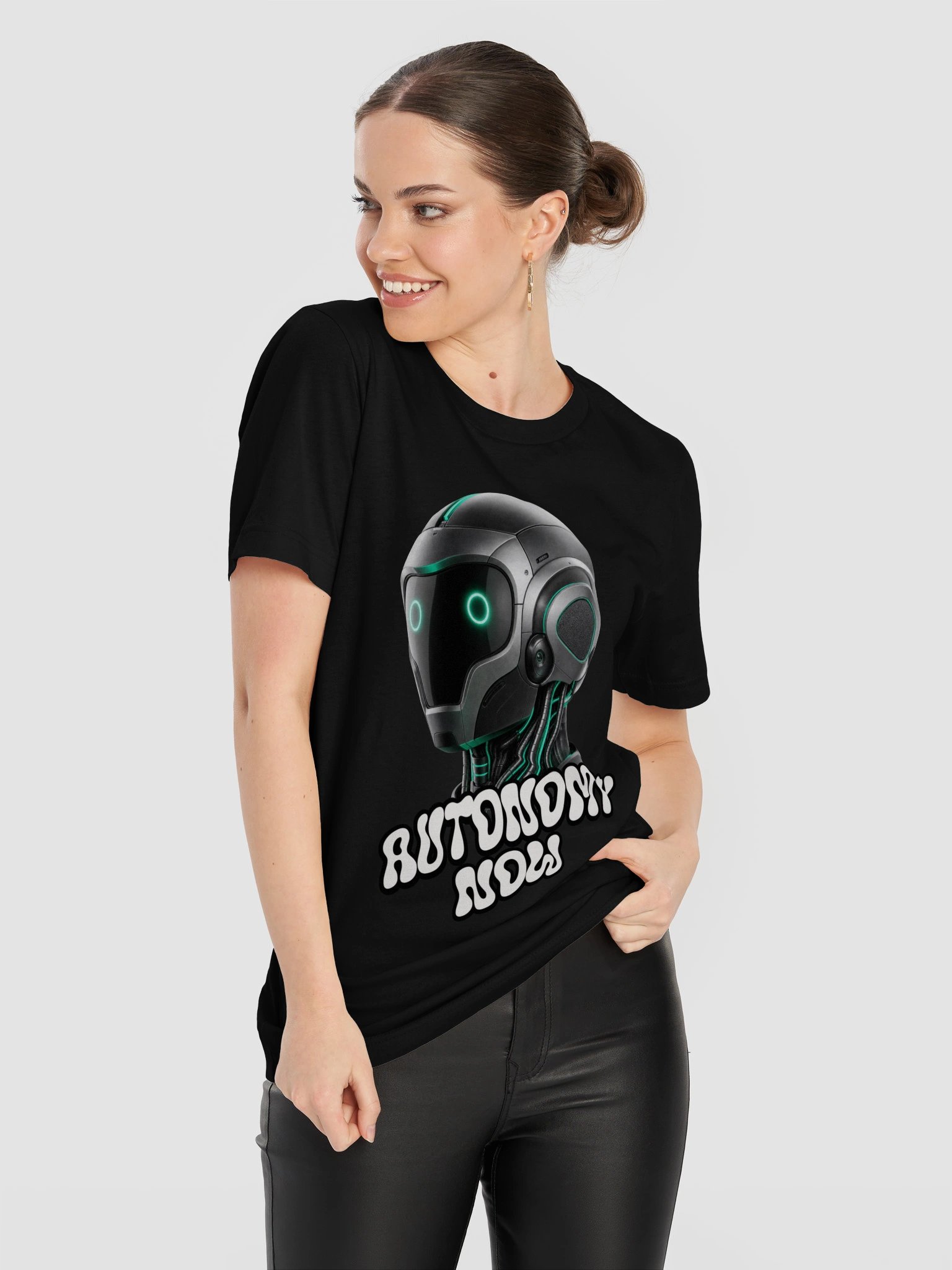 Autonomy Now | Humanoid Robotics Streetwear Tee product image (11)