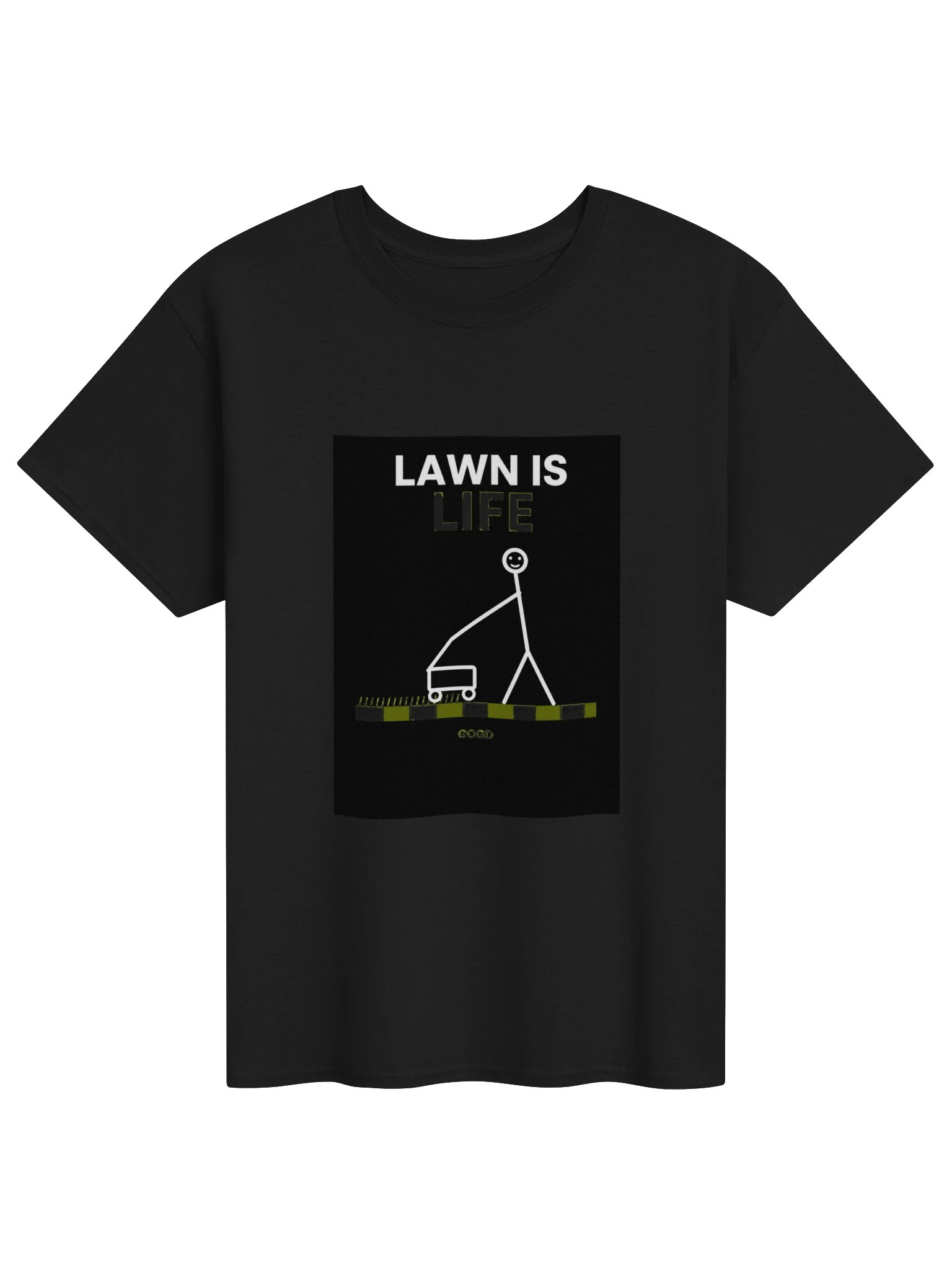 Lawn Is Life – Funny Lawn Mowing Dad Shirt product image (1)