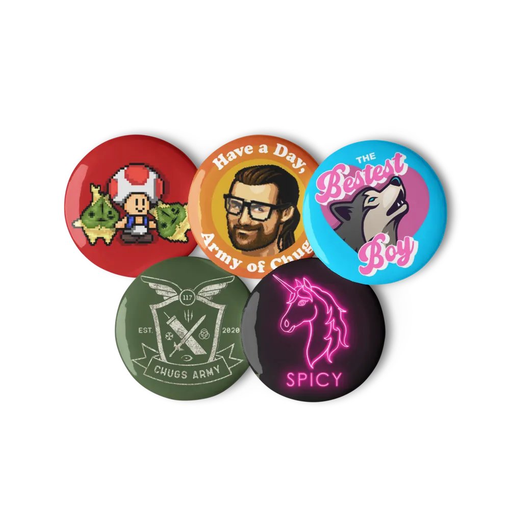 CHUGS and Friends Button Set product image (6)