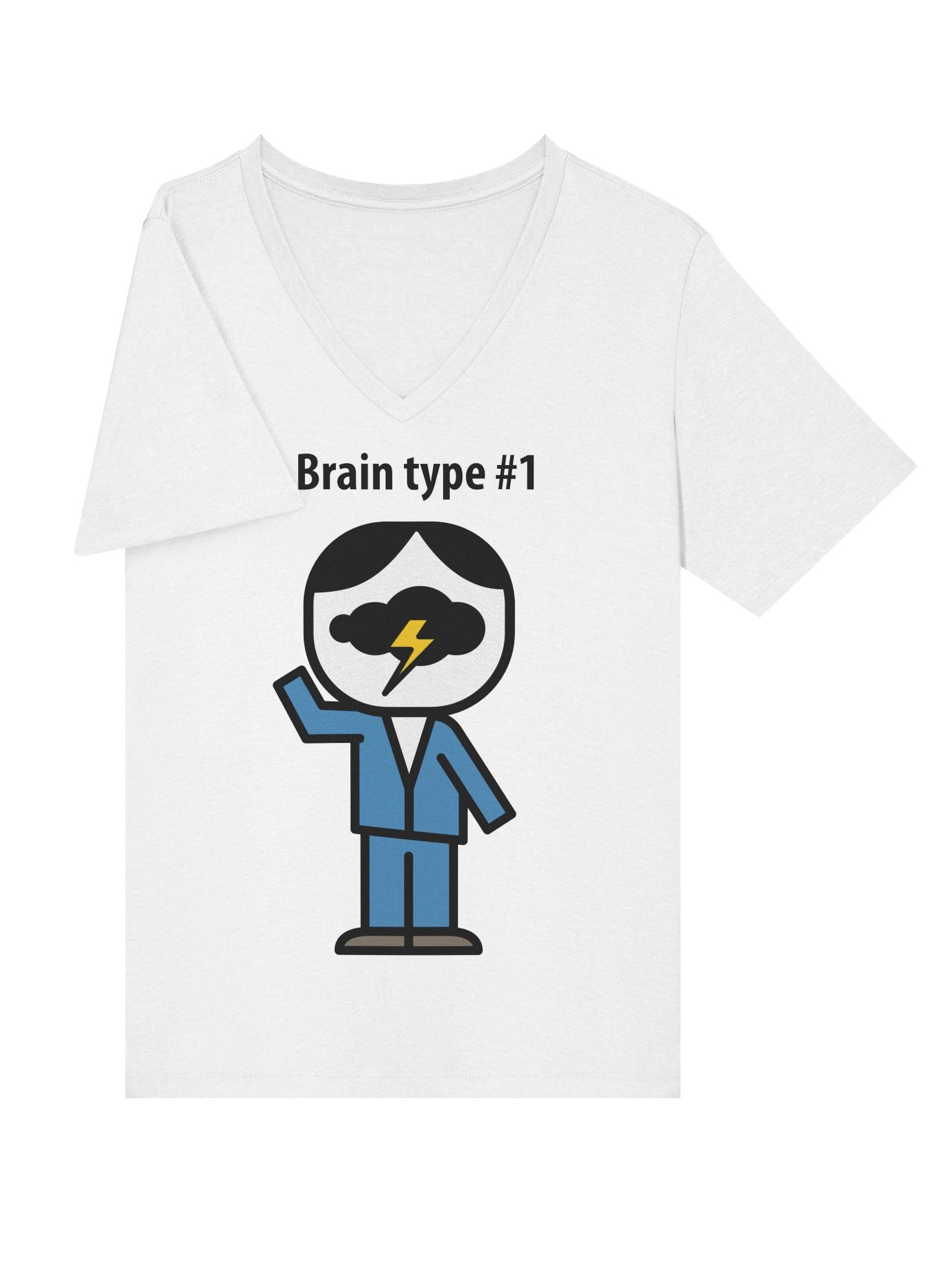 Women's t-shirt for brain type #1 product image (5)