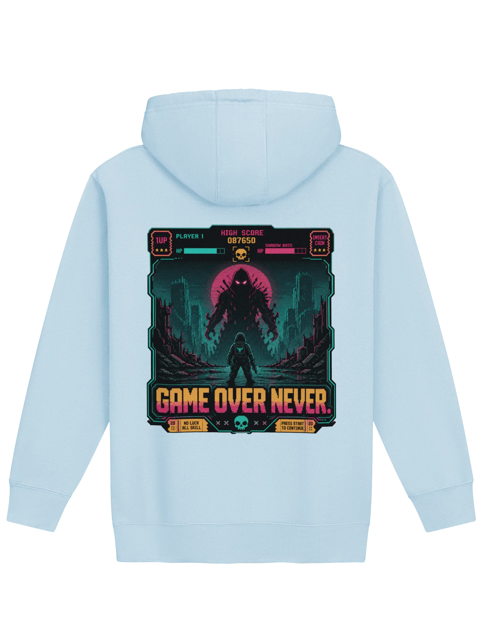 Game Over Never Hoodie product image (1)